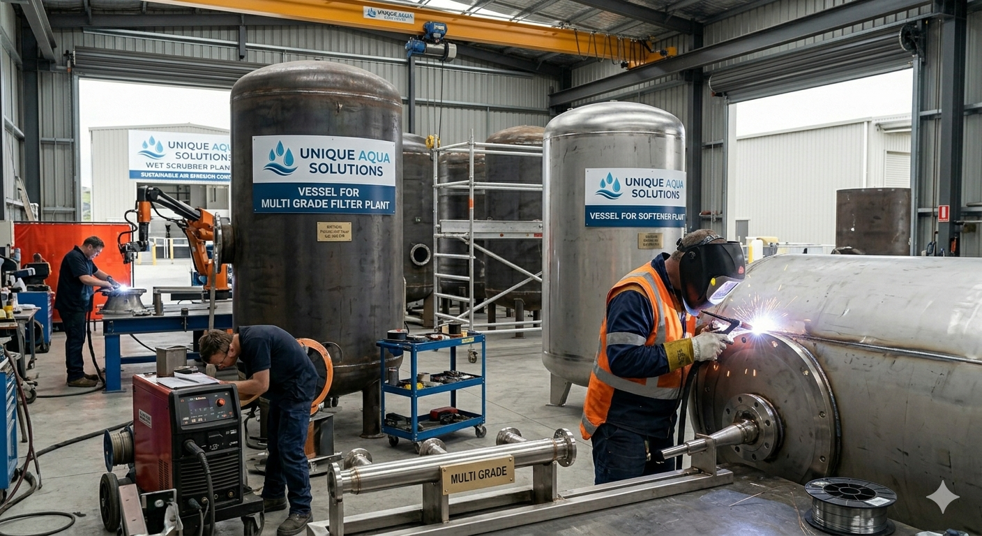 Vessel manufacturing